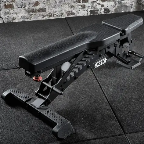 Banc ATX Warrior Slim avec dossier et siège réglables pour home-gym - Capacité de charge 500 kg - vue 2