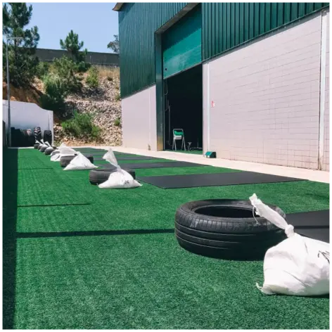 rouleau de sol pour entraînement fonctionnel 20x2m - vue 6
