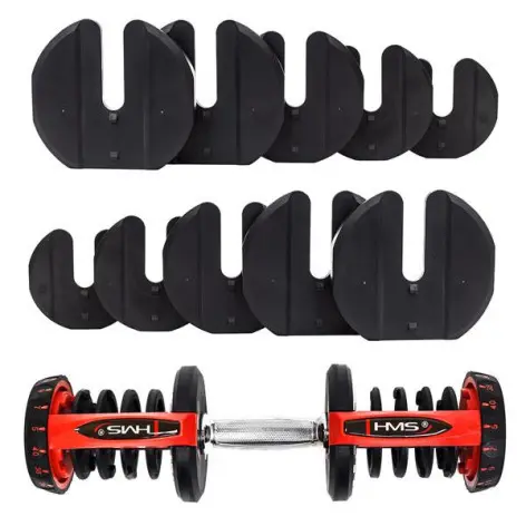 Paire d'haltères ajustables 5 à 80 lbs - vue 4