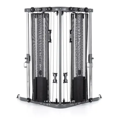 Station vis à vis à poulie double - vue 3