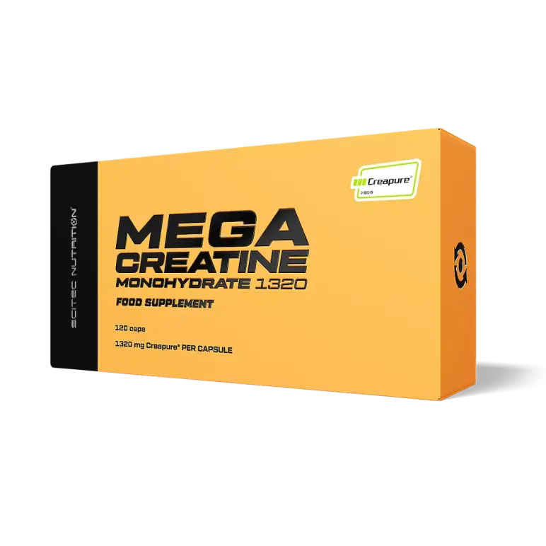 Mega pack de gélules de créatine monohydrate 1320 mg