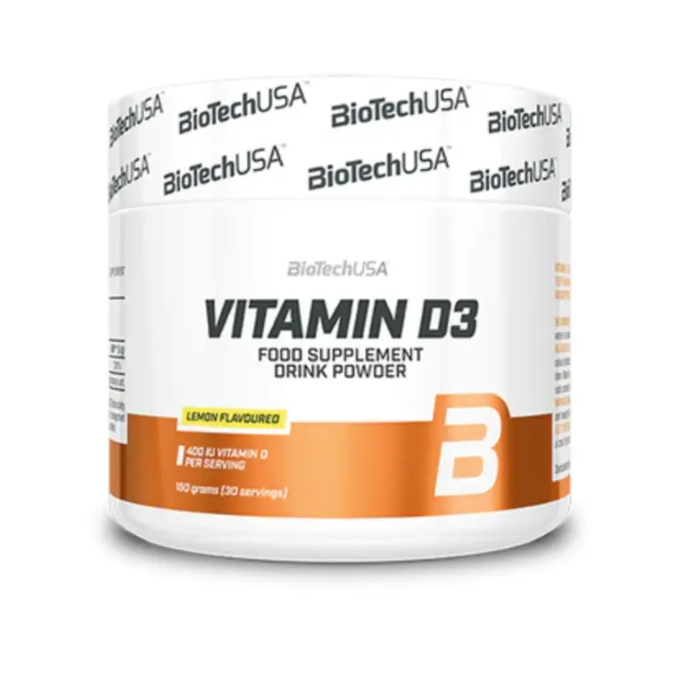 Poudre de vitamine D3 Biotech USA format 150 g
