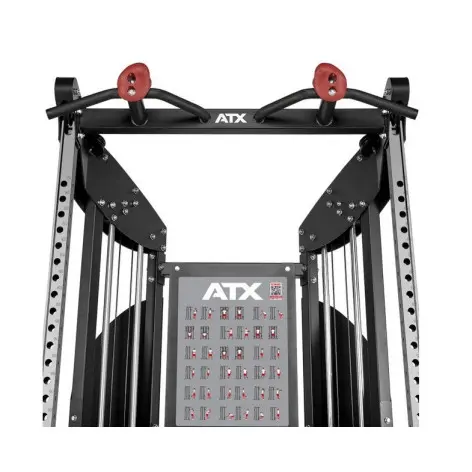 Station de musculation à poulie vis à vis double 2 x 90 kg ATX - vue 5
