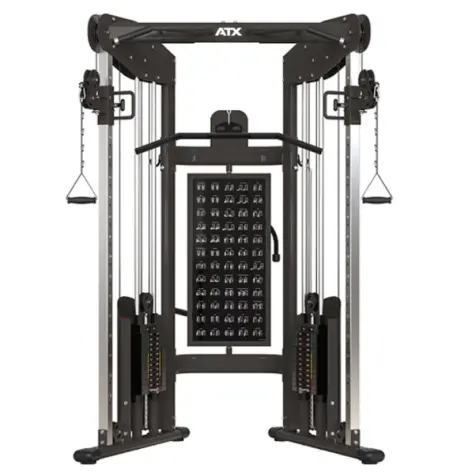 Station de musculation poulie double ATX 2 x 90 kg pour home-gym - vue 2