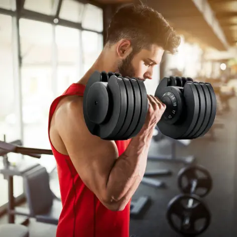 Adjustable dumbell jusqu'à 32 kg - vue 3