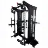 Smith machine de musculation avec double colonne de poids
