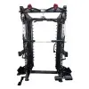 Smith machine de musculation avec double colonne de poids - vue 3