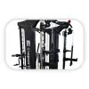Smith machine de musculation avec double colonne de poids - vue 4