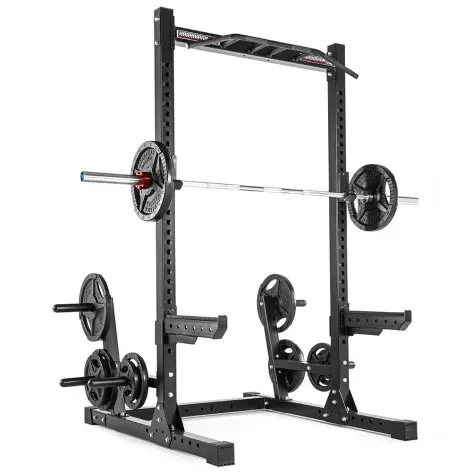 Half rack de musculation professionnel capacité de charge 400 kg - vue 2