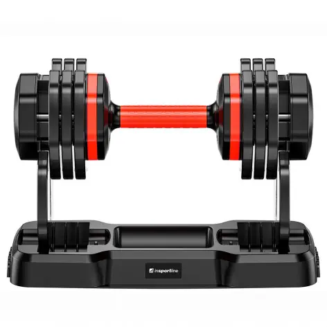 Ensemble Paire Haltères réglables 6,5 à 24,5 KG avec socle de rangement - vue 8