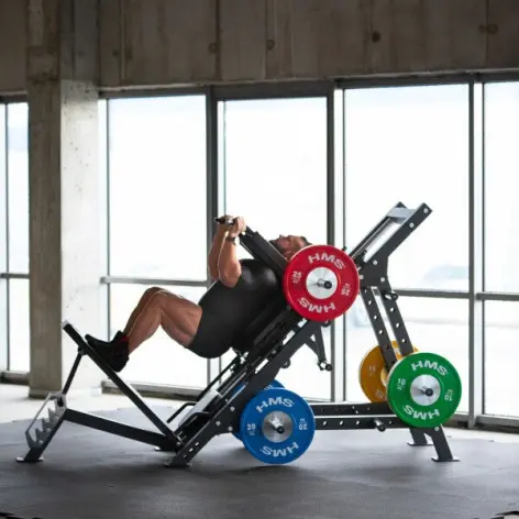 Machine de musculation deux-en-un : Leg press et hack squat - vue 7