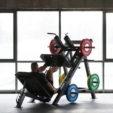 Machine de musculation deux-en-un : Leg press et hack squat - vue 9