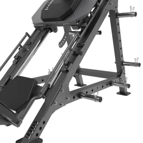 Machine de musculation deux-en-un : Leg press et hack squat - vue 4