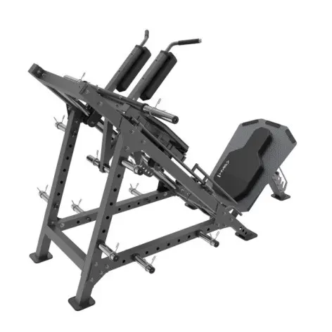 Machine de musculation deux-en-un : Leg press et hack squat - vue 3