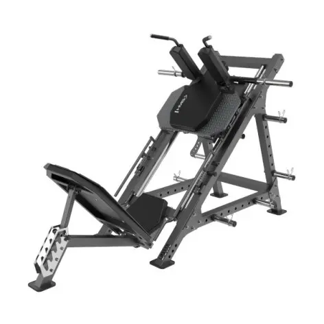 Machine de musculation deux-en-un : Leg press et hack squat - vue 2