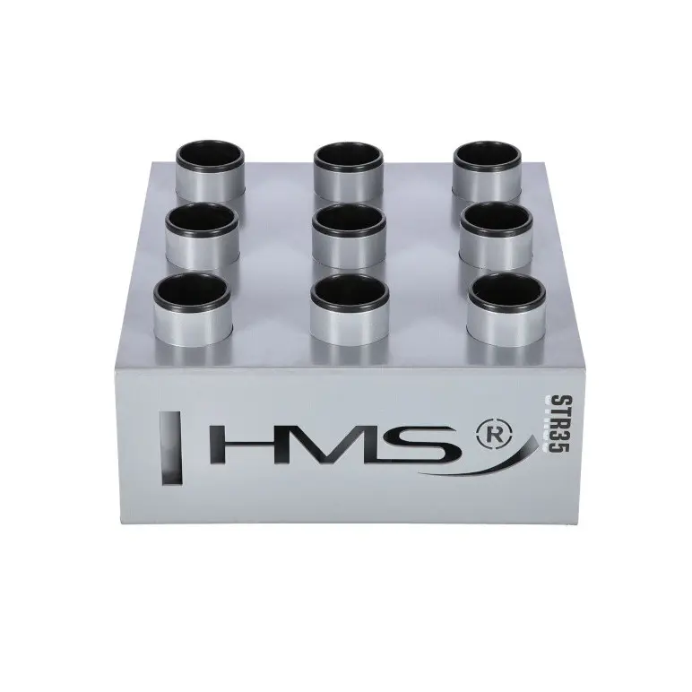 rack de stockage au sol pour barres de musculation olympiques au diamètre de 50mm