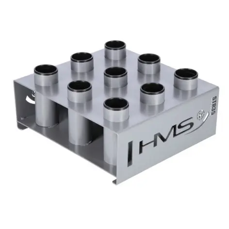 rack de stockage au sol pour barres de musculation olympiques au diamètre de 50mm - vue 2