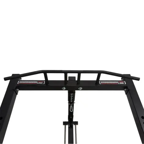 Cage rack professionnelle capacité de charge 400 kg avec poulie haute et basse - vue 4