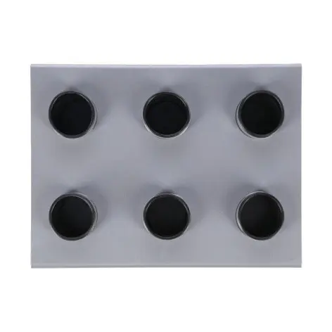 Arbre de rangement pour barres de musculation olympiques - 6 espaces de travail - vue 3