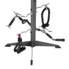 Colonne de rangement pour accessoires de training avec 8 crochets - vue 4