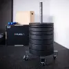 Support de stockage pour disques de poids olympiques 50 mm avec capacité de 200 kg de charge - vue 5