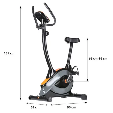 Vélo d'entraînement pour home gym avec 8 niveaux de difficulté - vue 9