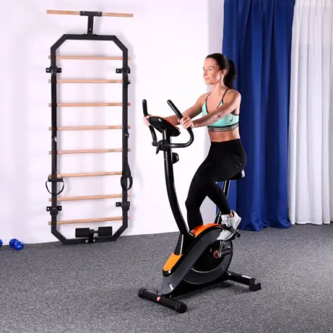 Vélo d'entraînement pour home gym avec 8 niveaux de difficulté - vue 8