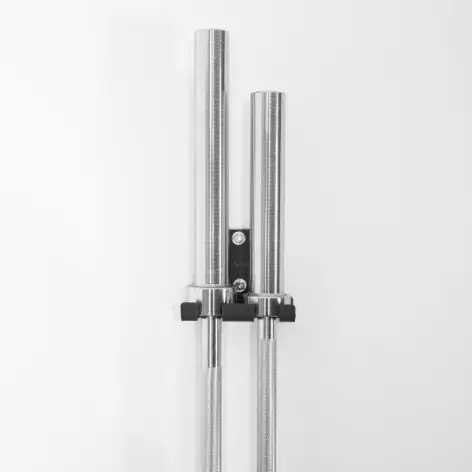 Demi rack à fixation murale avec divers équipements - Matériel de musculation pour homegym - vue 5