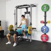 Demi rack à fixation murale avec divers équipements - Matériel de musculation pour homegym - vue 8