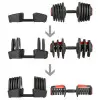 Set d'haltères pour training de musculation - Pack compact - vue 3