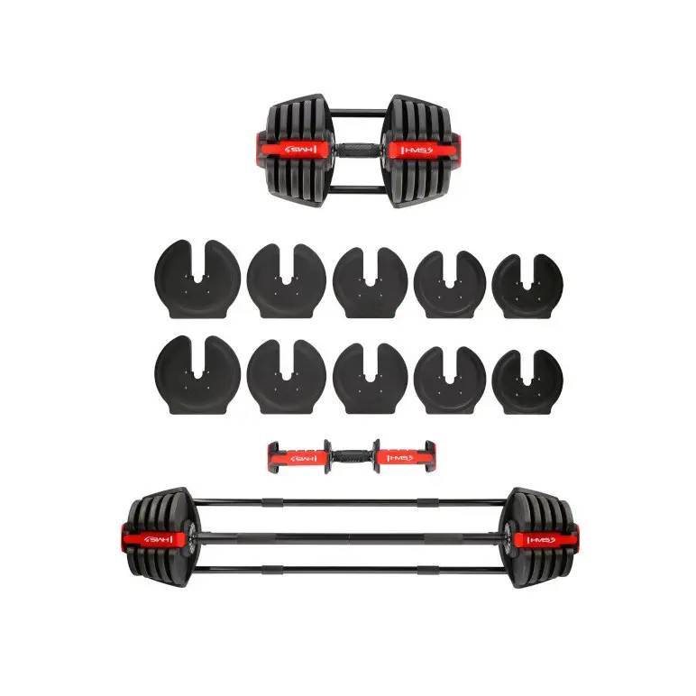 Set d'haltères pour training de musculation - Pack compact