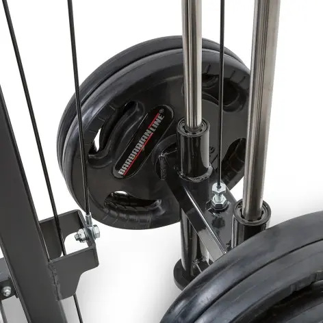 Power cage avec poulie haute et basse et barre de traction - vue 5