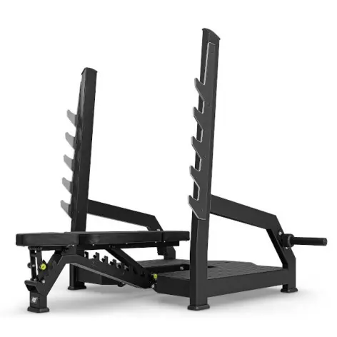 Banc de musculation professionnel ajustable couché incliné - vue 5