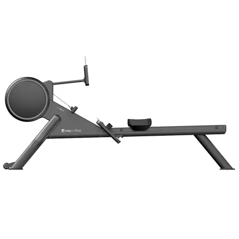 Rameur de cardio-training avec écran tactile et résistance à air magnétique - pliable - vue 4