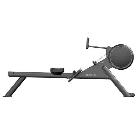 Rameur de cardio-training avec écran tactile et résistance à air magnétique - pliable - vue 5