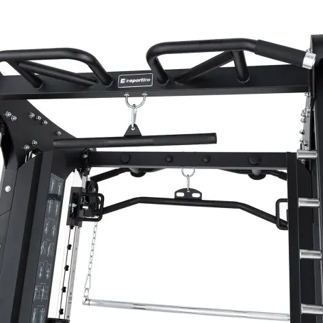 Cage à squat multifonctionnelle pour un entraînement complet du corps en home gym - vue 4