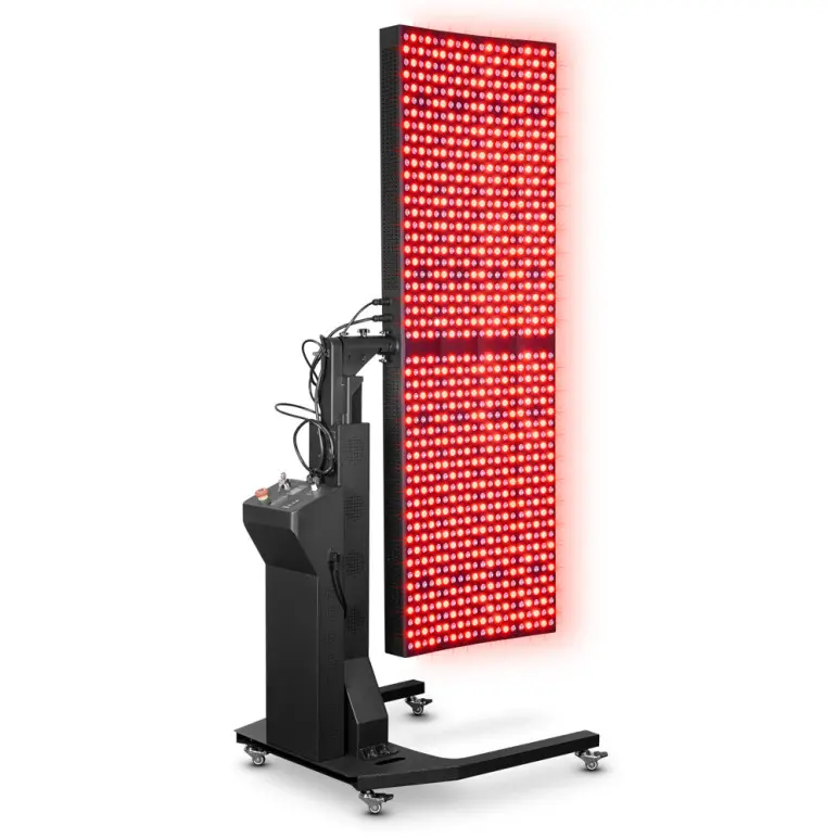 Panneau de light therapy professionnel à led rouge 1000 diodes - Energie et performances musculaires