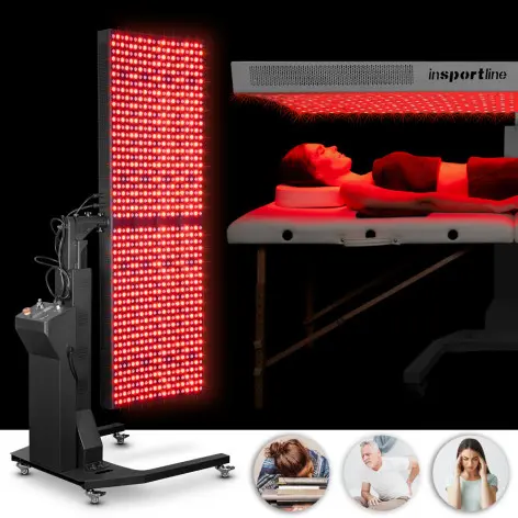 Panneau de light therapy professionnel à led rouge 1000 diodes - Energie et performances musculaires - vue 2