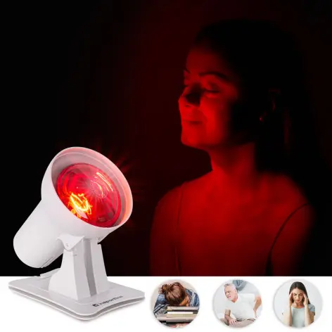 Lampe infrarouge de luminothérapie pour bienfaits musculaires et articulaires - vue 9