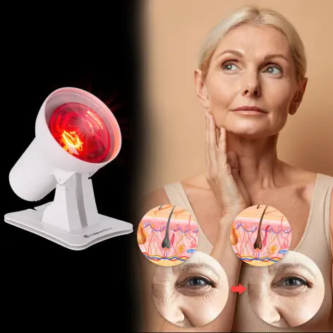 Lampe infrarouge de luminothérapie pour bienfaits musculaires et articulaires - vue 11