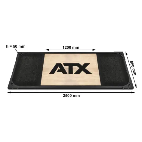 plateforme de soulevé de terre haute qualité en bois et granulés de caoutchouc - Antidérapant - vue 6