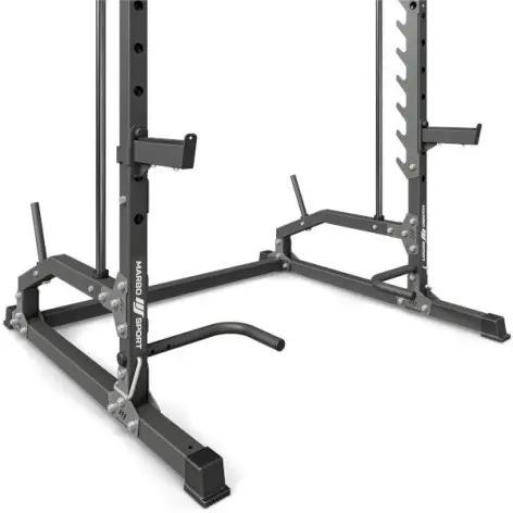 Smith machine avec cadre guidée pour entraînements de musculation à exercices variés - vue 6