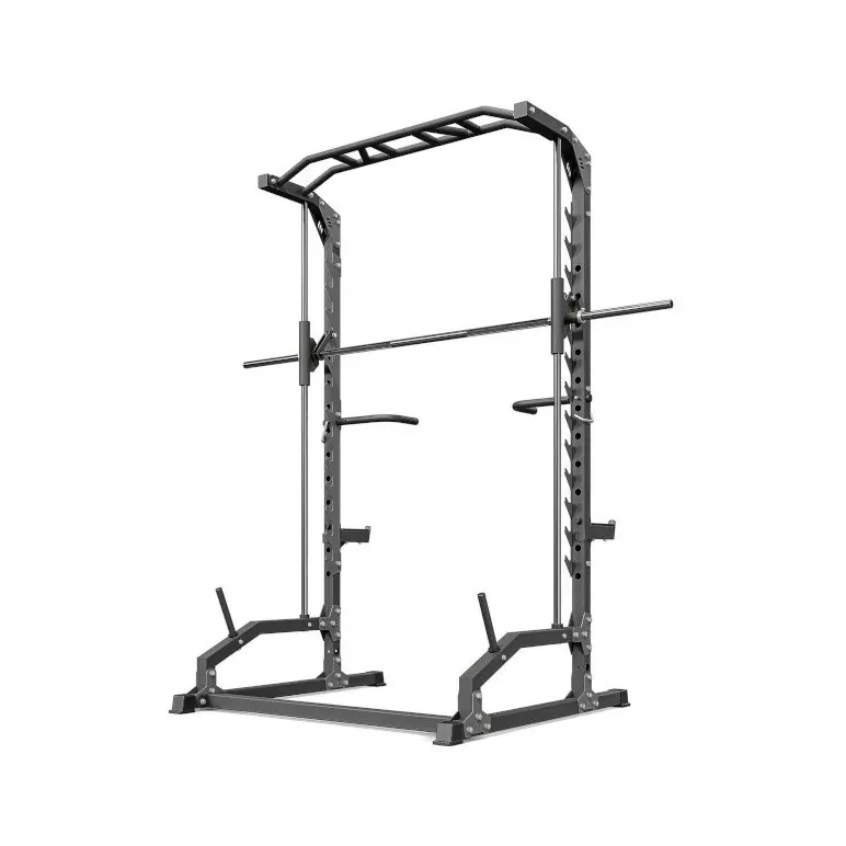 Smith machine avec cadre guidée pour entraînements de musculation à exercices variés