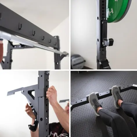 Power rack de musculation - vue 6