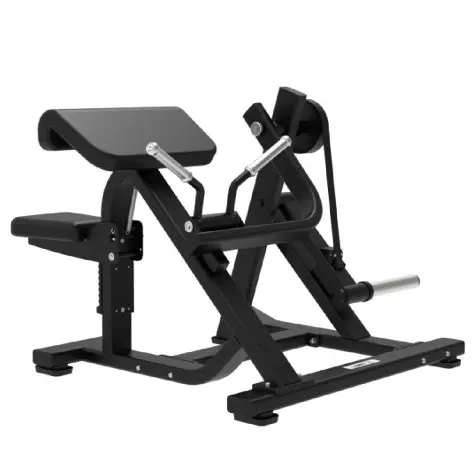 Plate loaded curls biceps machine pour salles de sport professionnelles - vue 3