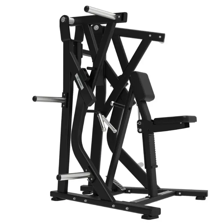 Strength plate loaded machine - Rameur bas professionnel pour l'entraînement du dos