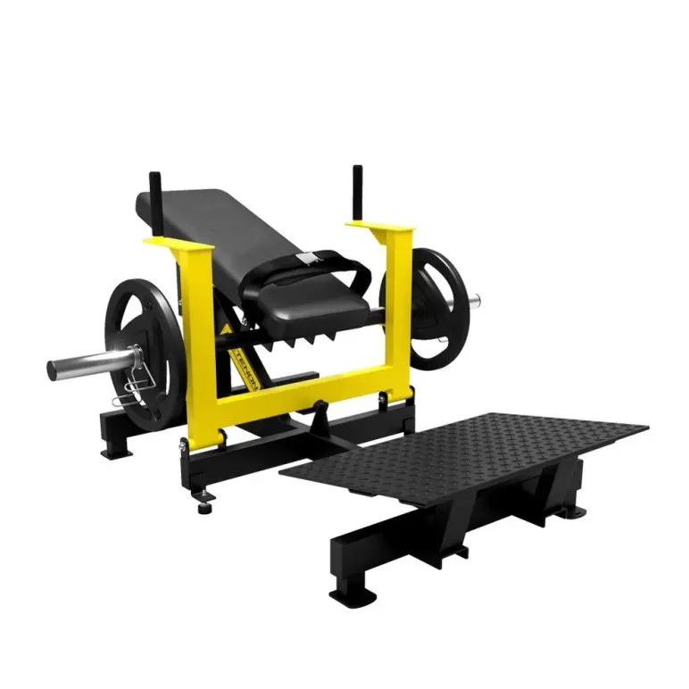 Plate loaded glute drive pour l'entraînement des fessiers avec ceinture - vue 3