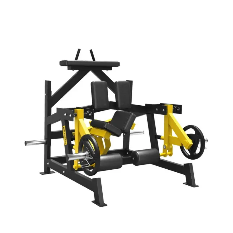 Plate loaded élite leg curl machine - vue 2