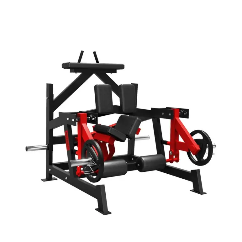 Plate loaded élite leg curl machine - vue 3