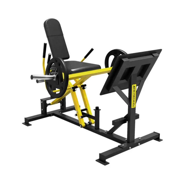 Hack press pour l'entraînement des jambes à charge libre qualité professionnelle - vue 2